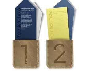 Numbers commodity tags design vector 01