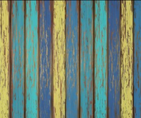 Old wooden floor textured background vector 04