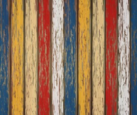 Old wooden floor textured background vector 06