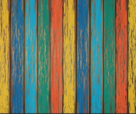 Old wooden floor textured background vector 07