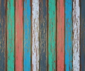 Old wooden floor textured background vector 08