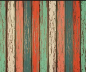 Old wooden floor textured background vector 09