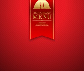 Ornate restaurant menu background art 04