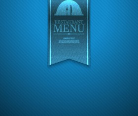 Ornate restaurant menu background art 05