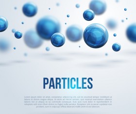 Particle tech background design vector 03