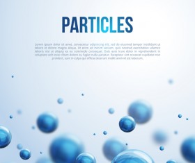 Particle tech background design vector 04