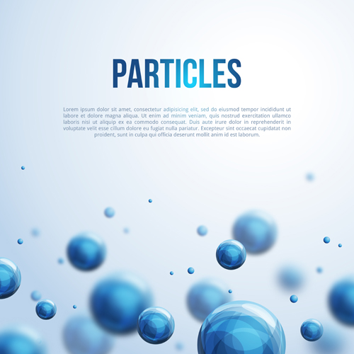 Particle tech background design vector 04