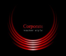 Red style corporate logo vector design