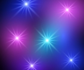 Sparkling light dot vector