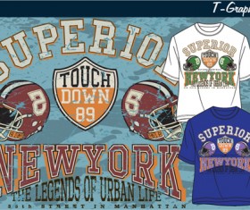 Vintage style graphics T-shirt design vector 05