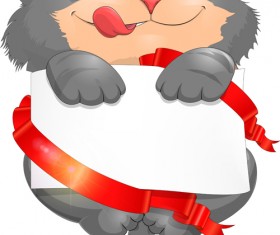 lovely cartoon kittens vector design 01