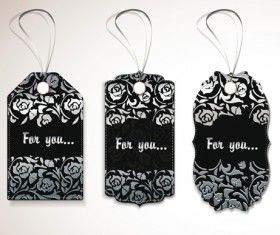 luxurious VIP tags vector set 04
