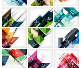 trapezium shape abstract background vector