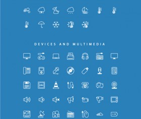 274 kind free line icons set