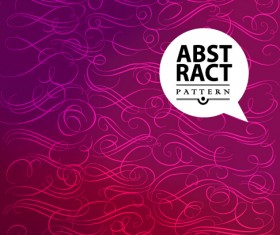 Abstract line with pink background vector