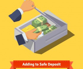 Creative finance business template vector 09