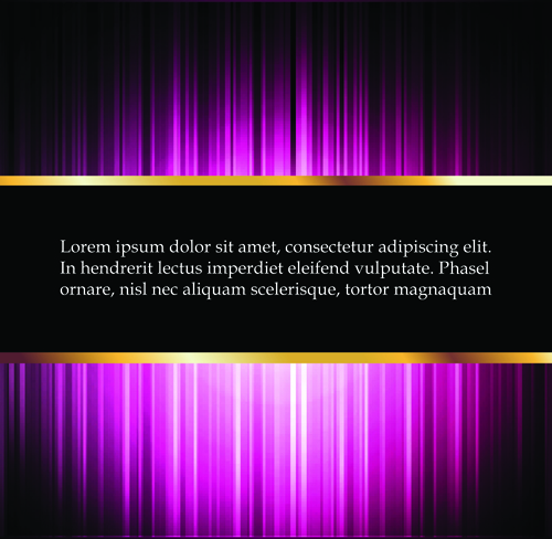 Bright glowing lines vector background 03