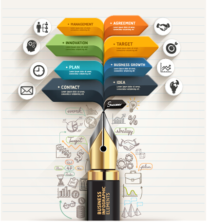 Business Infographic creative design 2662