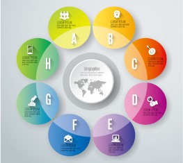 Business Infographic creative design 2706