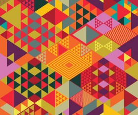 Colorful shapes abstract background 01