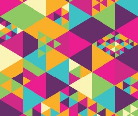 Colorful shapes abstract background 04