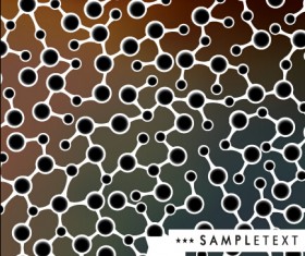 Creative cell pattern vector