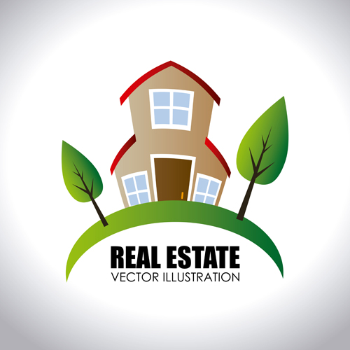 Creative real estate vector logos 02
