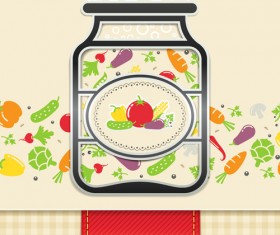 Cute restaurant menu cover vectors 04