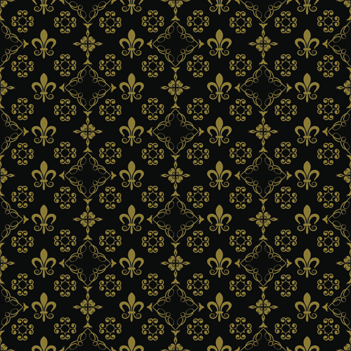 Damask seamless pattern art background 04
