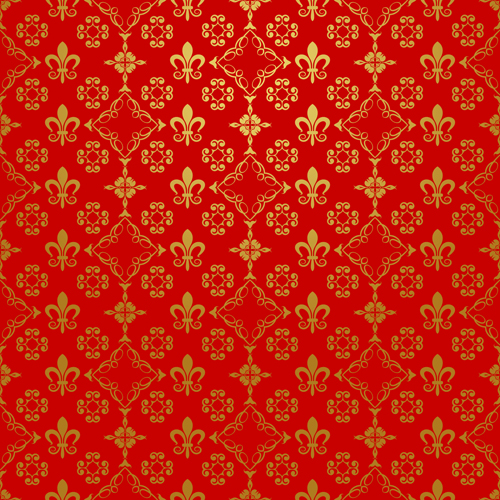 Damask seamless pattern art background 07