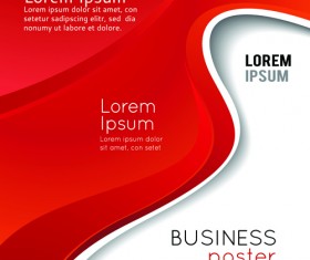 Flyer and cover brochure abstract styles vector 01