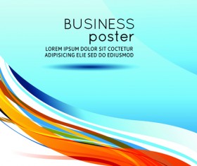 Flyer and cover brochure abstract styles vector 02