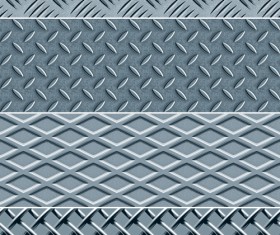Metal board and metal fence vector material