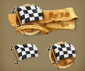 Retro style labels design 03 vector