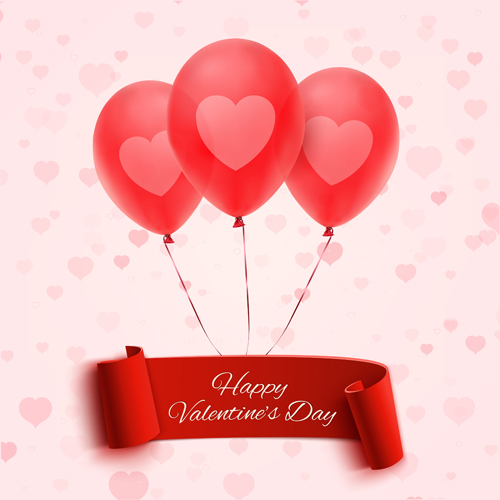 Romantic Valentine gift cards 03 vectors