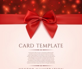 Romantic Valentine gift cards 06 vectors