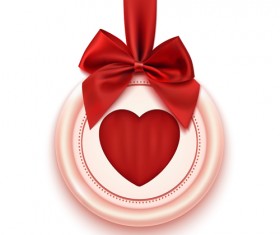 Romantic Valentine gift cards 07 vectors