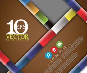 Stylish styles business template vector 03