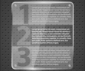 Transparent glass styles web elements vectors 08