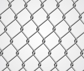 Vector metal fence backgrounds graphics 03
