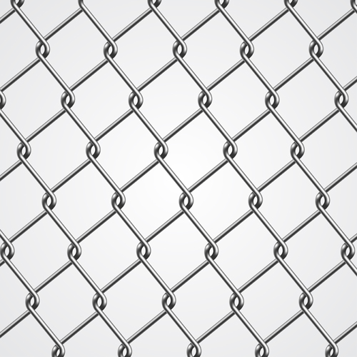 Vector metal fence backgrounds graphics 03