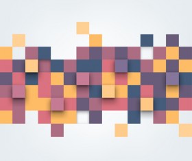 colored squares concept backgrounds vector 03