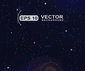 mystic celestial body vector background 01