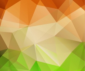 3d triangle geometric vectors background 01