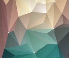 3d triangle geometric vectors background 03