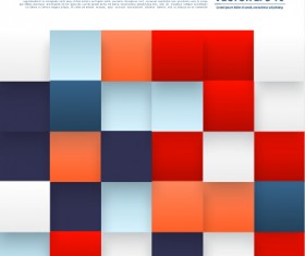 Abstract checkered vector background 02