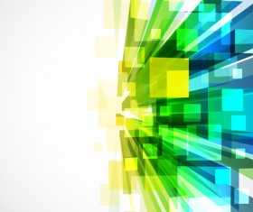 Abstract tech elements vector background