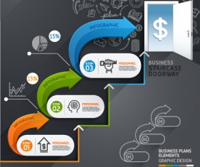 Business Infographic creative design 2799