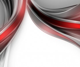 Chrome wave with abstract background vector 05