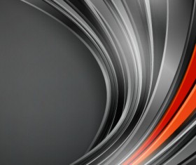 Chrome wave with abstract background vector 09